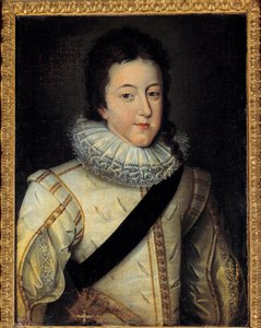 Portrait de Louis XIII, roi de France et de Navarre (1601-1643) au moment de son mariage en 1616 - Frans II Pourbus