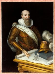 Portrait du premier duc de Sully en tant que surintendant des fortifications