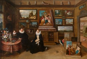 La Collection de peintures de Sébastien Leerse, vers 1610 - Frans II the Younger Francken