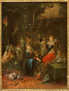 Le sabbat des sorcières ... - Frans II the Younger Francken