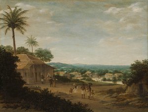 Village brésilien - Frans Post