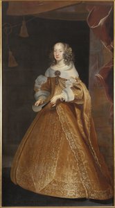 Portrait de la princesse Éléonore de Nevers Mantoue, impératrice du Saint Empire - Frans Luyckx or Leux