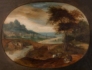 Paysage avec le Bon Samaritain