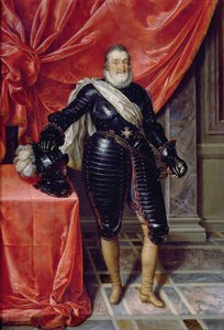 Henri IV, roi de France, en armure, vers 1610