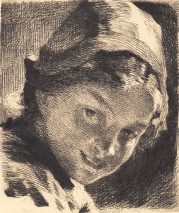 Fille souriante avec un bonnet