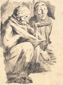 Deux mendiants aveugles
