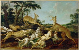 Scène de chasse - Frans Snyders or Snijders