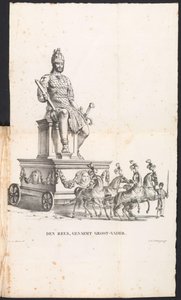 Géant Grand-père dans le défilé pour Saint-Rombaut, 1825