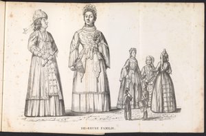 Reuzenfiguren dans le défilé pour Saint Rombout, 1825