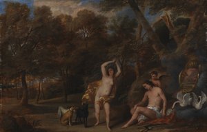 Vénus pleurant Adonis tué