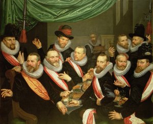 Banquet des officiers et sous-officiers de la Garde civile de San Jorge