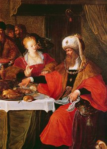 Hérode et Hérodiade au festin d