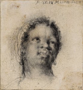 Tête de femme noire