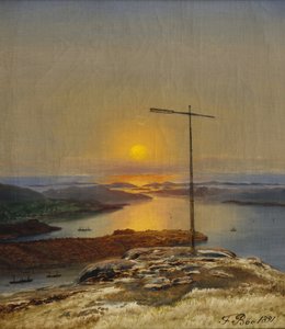 Vue de Sandviksfjellet, Bergen - Frants Diderik Boe