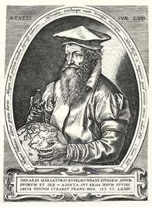 Gerardus Mercator, cartographe, géographe et cosmographe flamand