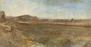 Paysage de Campagne sur la Via Flaminia