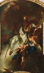 Saint Narcisse en gloire, vers 1754