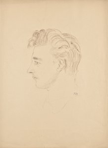 Étude de portrait de Franz Barwig le Jeune - Franz Barwig d. Ä.