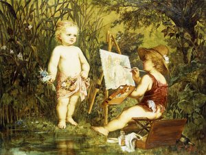 Putti folâtres - Franz Eybl
