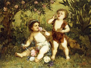 Putti enjoués