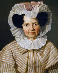 Portrait de Thérèse Burger Bischof - Franz Eybl
