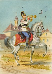 Soldat à cheval