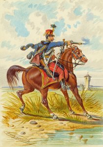 Soldat à cheval