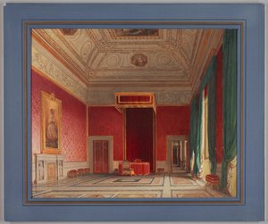Dessin, Sala del Thorvaldsen, Rome, 1845 - Franz Heinrich