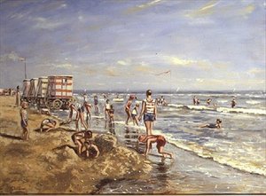 Construction de châteaux de sable