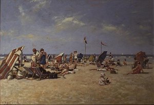 Bain de soleil - Franz Helfferich