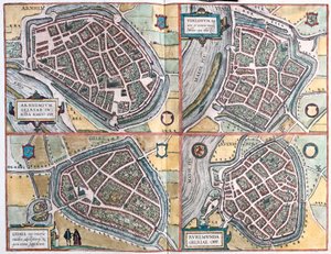 Arnhem et Venlo, Pays-Bas - Geldern, Allemagne et Roermonde, Pays-Bas