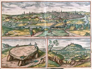 Montpellier, Tours et Poitiers, France - Franz Hogenberg