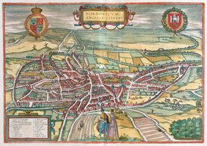 Norwich - Grande-Bretagne (Gravure) - Franz Hogenberg