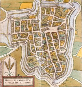 Plan de Ypres (Hypra), Belgique