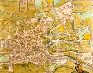 Vue de Rome, Italie