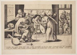 Maître John Blockhead (le fabricant de luths) - Franz Huys
