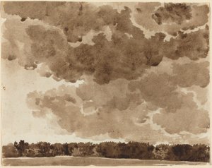 Nuages sur une Forêt