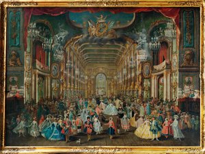 Bal costumé au Théâtre de la Résidence de Bonn ... - Franz Jakob Rousseau