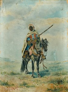 Bédouin à cheval
