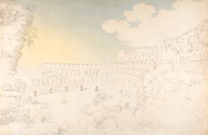 Vue intérieure du Colisée, fin 18e-début 19e siècle