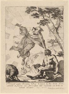 Dieu insufflant la vie à Adam - Franz Karl Palko