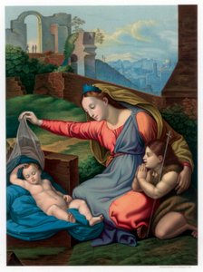 Madone au diadème bleu, 1510-1511, 1870