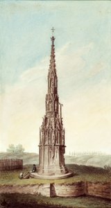 La colonne commémorative près de Wiener Neustadt