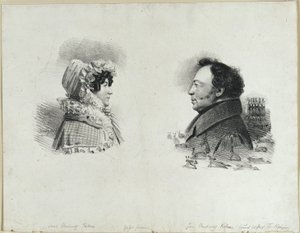 Le conseiller Kühne et son épouse - Franz Krüger