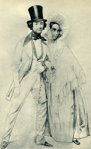 Paul et Amalie Taglioni - Franz Krüger