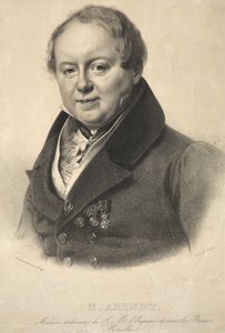 Portrait du médecin personnel impérial Nicholas Martin Arendt 1785-1859, 1836