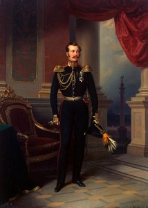 Portrait du prince héritier Alexandre Nikolaïevitch - Franz Kruguer