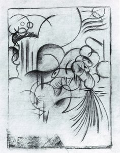 Composition abstraite - Franz Marc