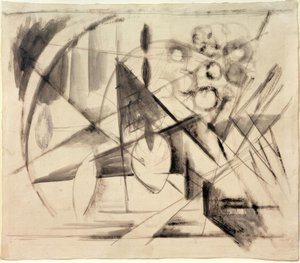 Dessin abstrait - Franz Marc