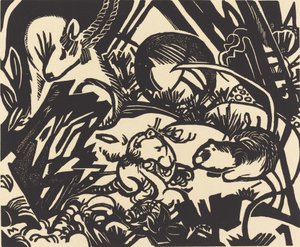 Légende animale, 1912 - Franz Marc